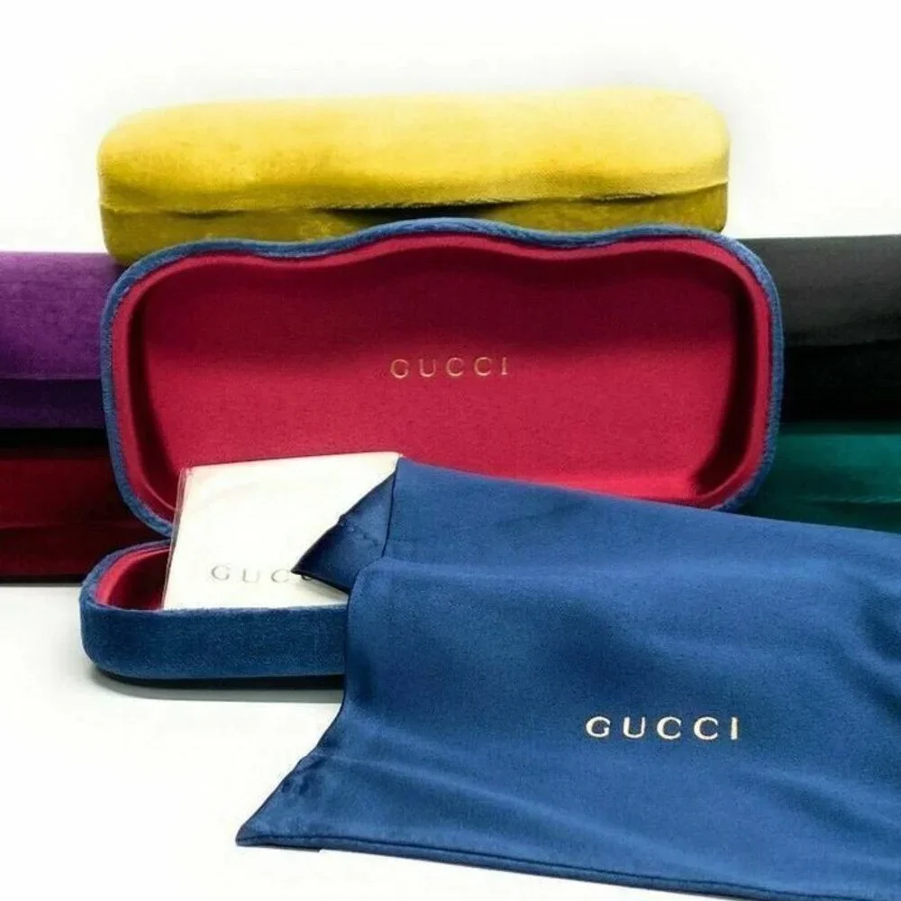 Gucci Black 56mm Unisex Sunglasses